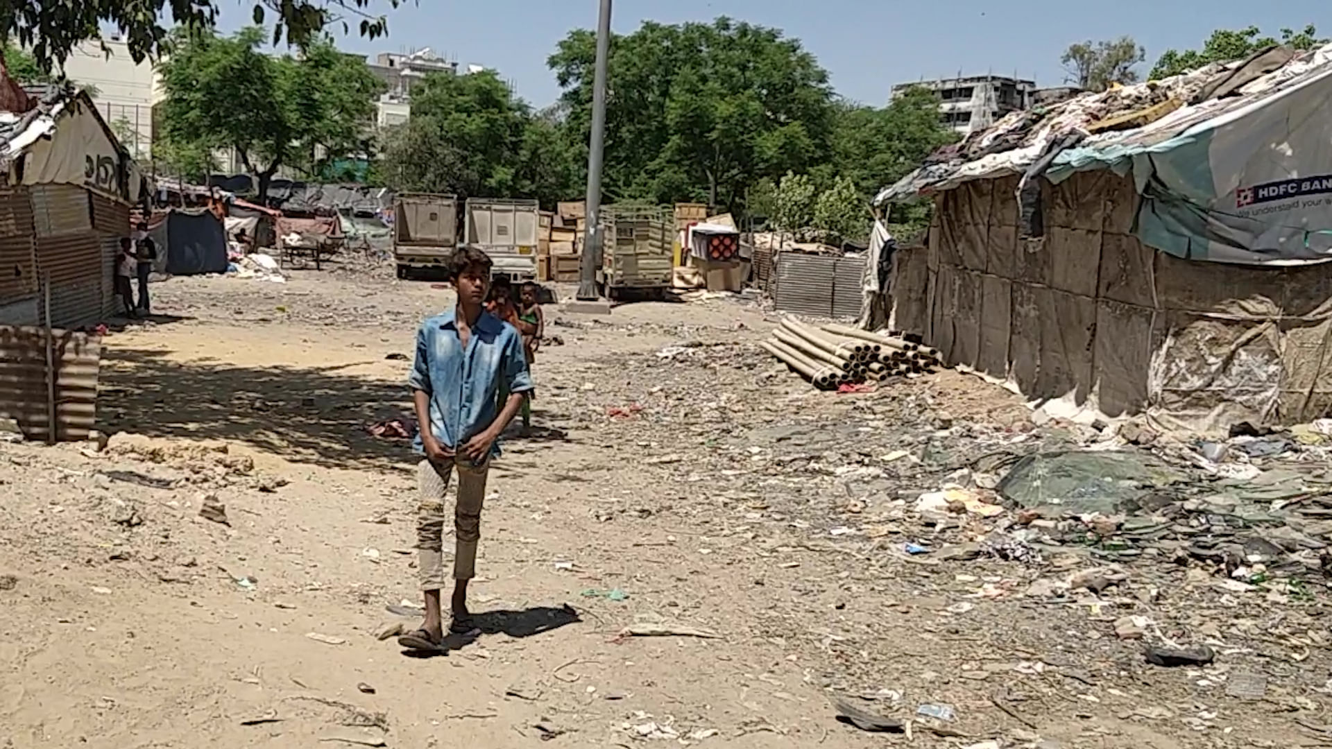 Waiting for food, dodging cops — ragpickers in Lucknow slum live on