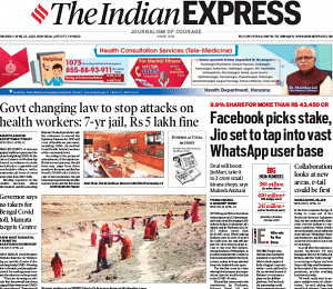 Indian Express April 23