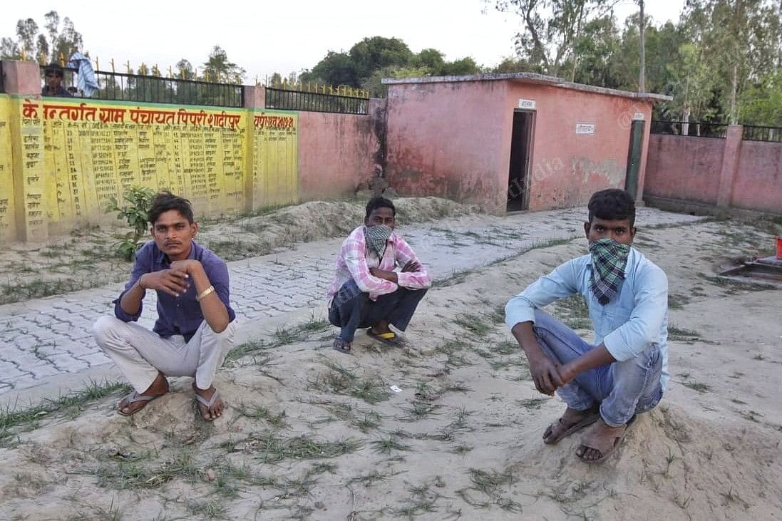 The quarantine centre has only one functioning toilet | Photo: Praveen Jain | ThePrint
