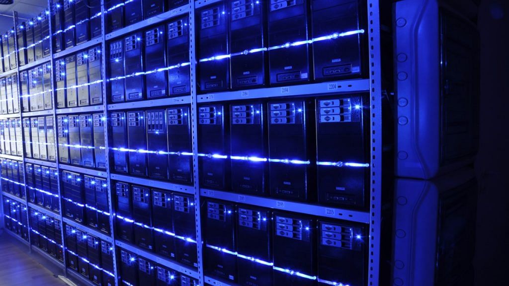 A server room in a data centre | Representational Image | Commons