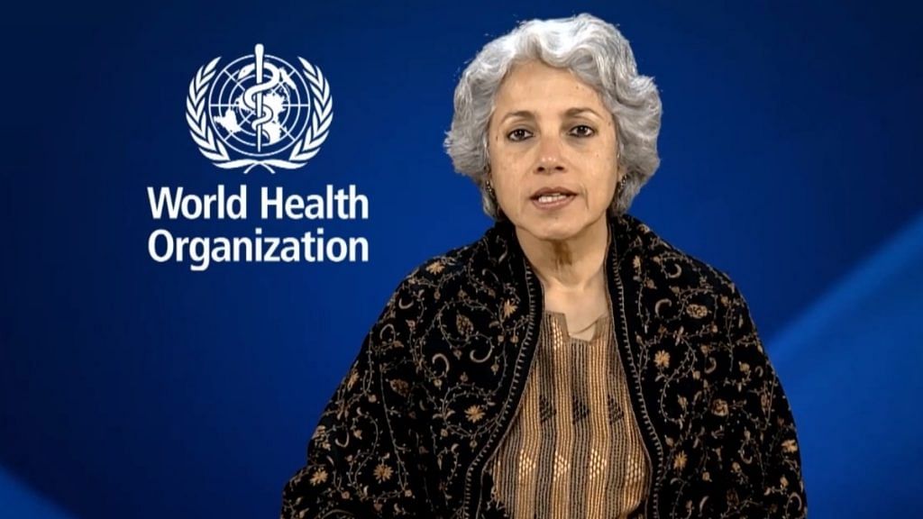 A file photo of WHO chief scientist Dr Soumya Swaminathan. | Photo: YouTube