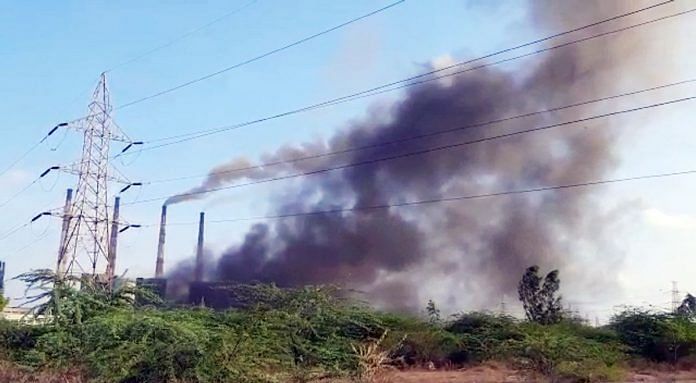 Boiler explosion at NLC thermal power plant in Tamil Nadu. Photo | ANI