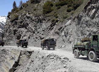 Representational image of the Indian Army in Ladakh | ANI File Photo