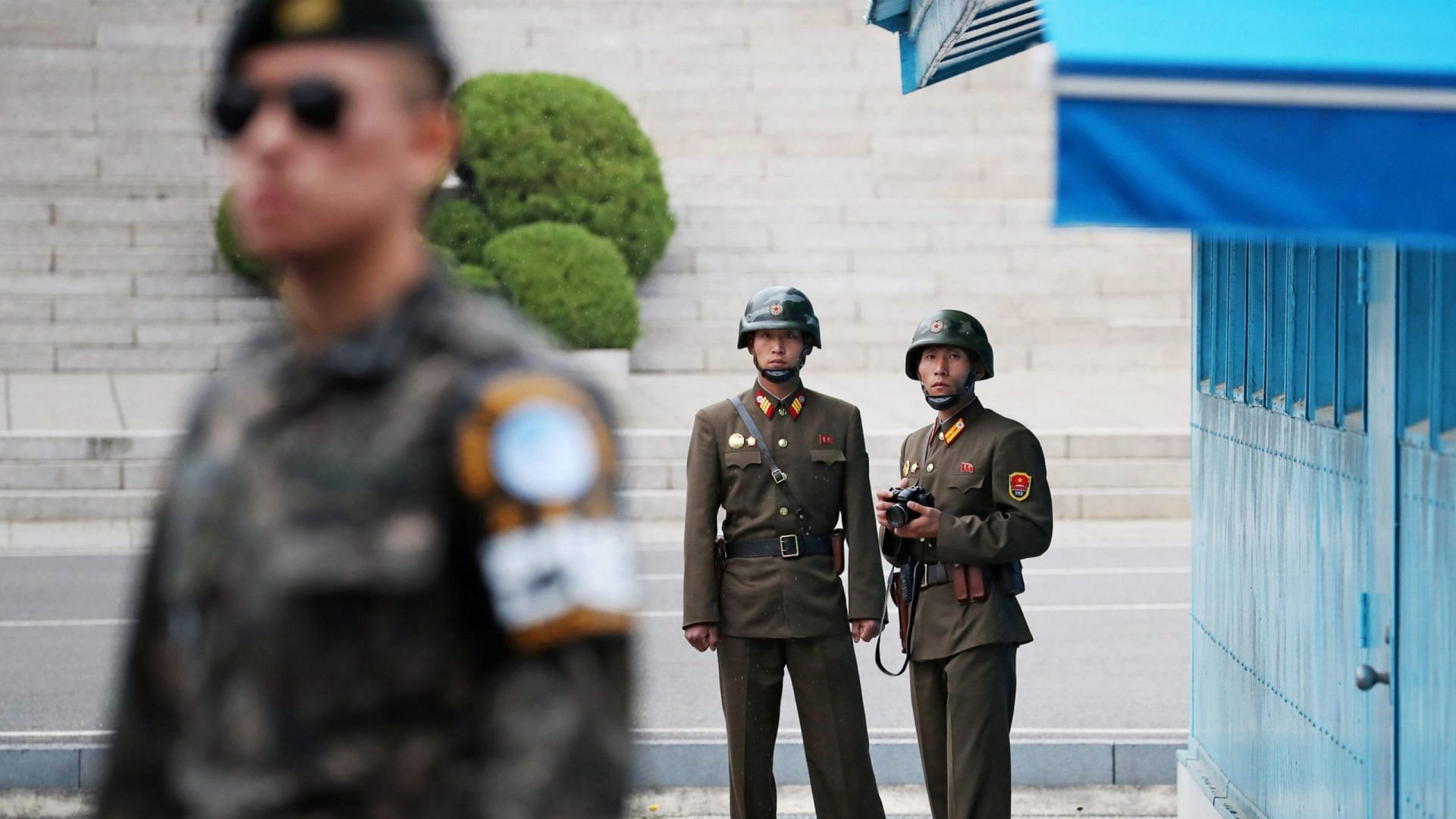 North Korea says it may send troops into parts of demilitarised zone ...