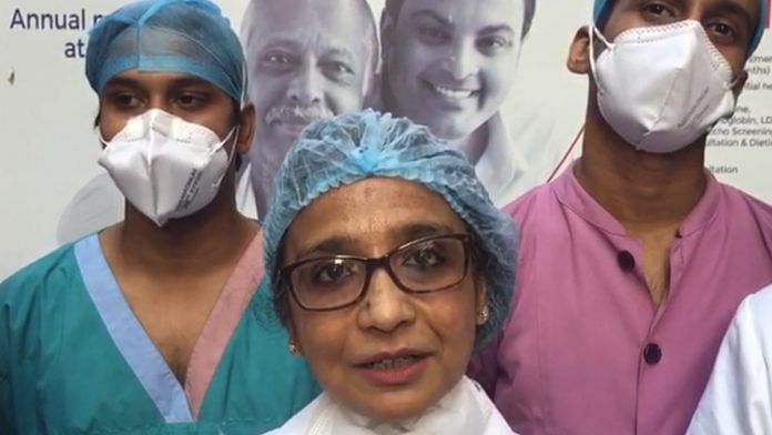 Dr Saswati Sinha of AMRI's Critical Care and Internal Medicine