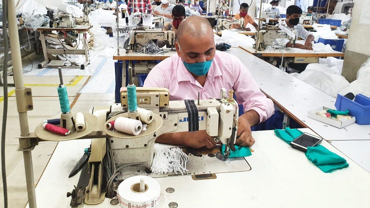 Surat, a textile hub, has switched from designers clothes to 'designer' masks