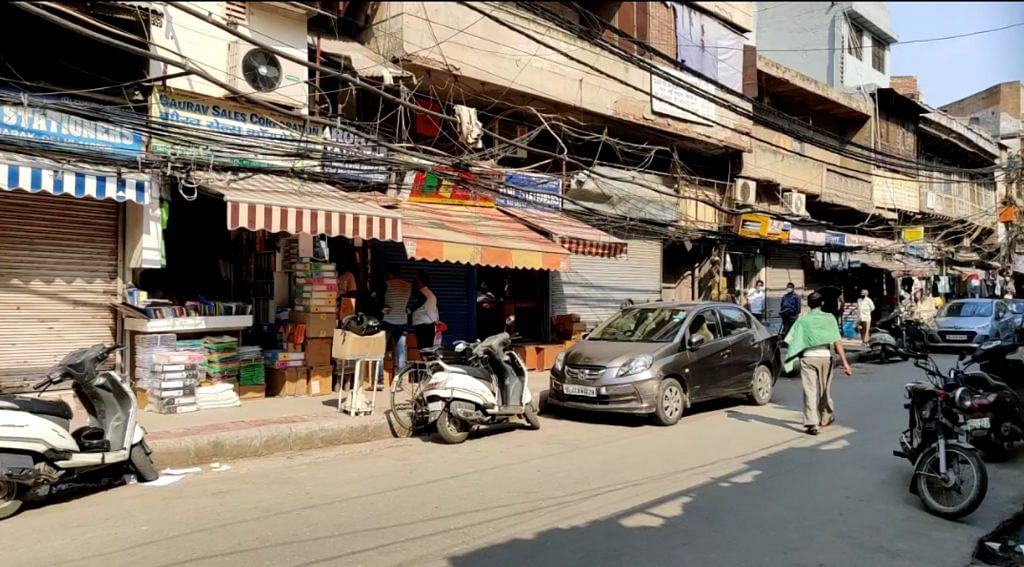 Nai Sarak is famous for its stationery shops | Photo: Unnati Sharma | ThePrint
