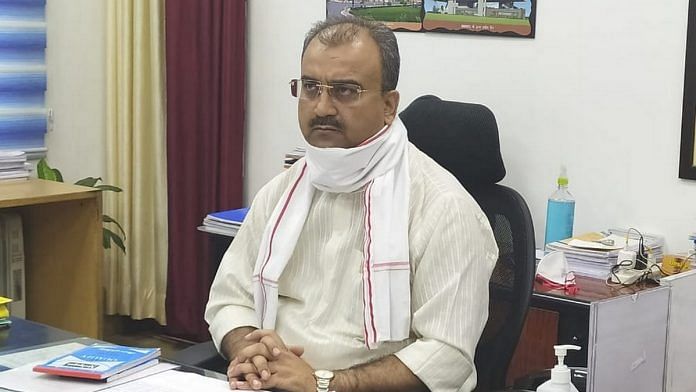 Bihar health minister Mangal Pandey | Photo: Twitter | @mangalpandeybjp