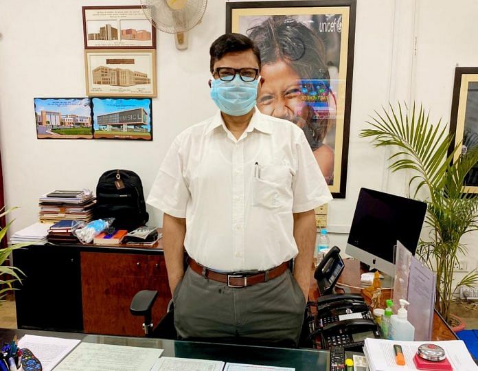 Bihar government Wednesday transferred Health Secretary Sanjay Kumar, who has been at the forefront of the state's fight against coronavirus.Photo | Facebook