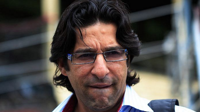 File image of former Pakistan captain and fast bowler Wasim Akram | Photo: Commons
