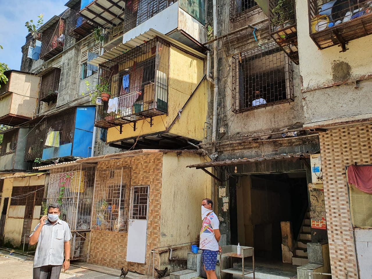 Local politicians and civic officials complain that the residents of BDD chawls do not maintain social distancing and step out frequently, often without a mask | Photo: Soniya Agrawal | ThePrint