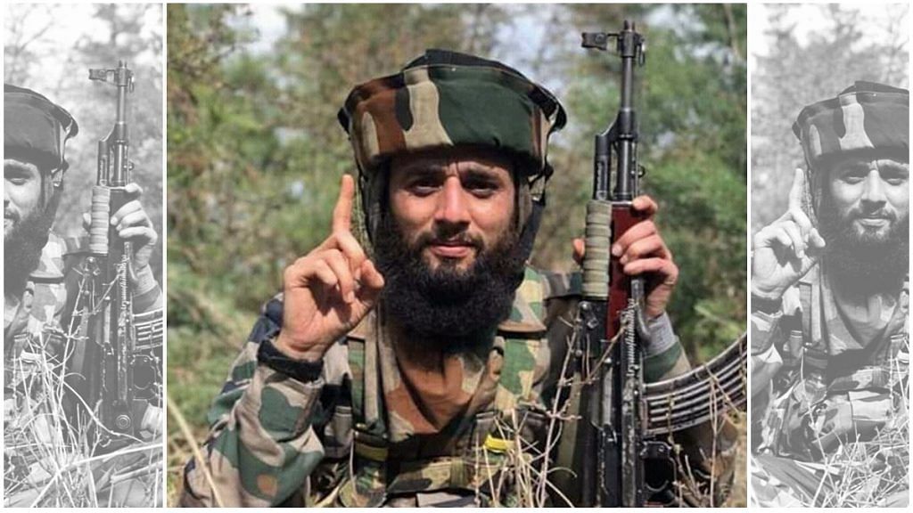 Hizbul Mujahideen commander Junaid Sehrai | Twitter