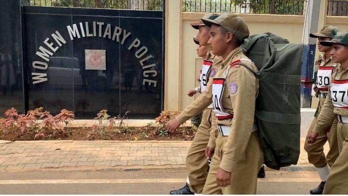 Women recruits at the Corps of Military Police Centre and School in Bengaluru | Rohini Swamy | ThePrint