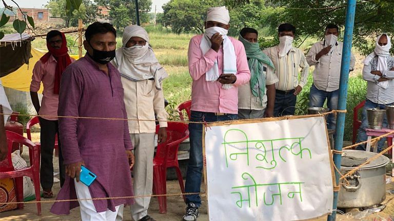 This small, remote village on UP-Bihar border is feeding thousands of hungry migrant workers