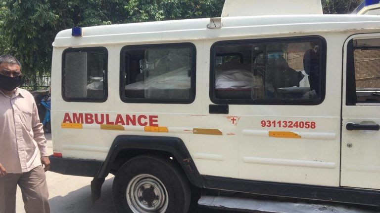 Dignity eludes the dead in Delhi as bodies come for cremation stacked up inside hearse vans