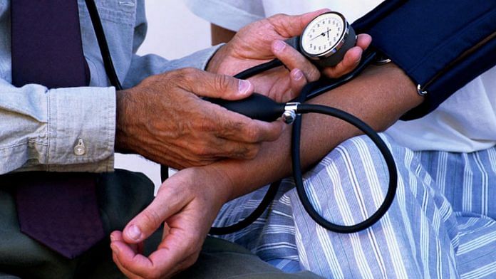 Representational image for checking high blood pressure | Photo: Commons