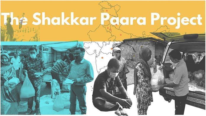 The Shakkar Paara Project has fed 5,573 families in 14 states in two months | ThePrint Team