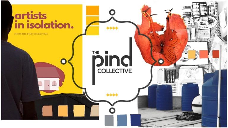 The Pind Collective, an India-Pakistan art project that’s now focusing on responses to Covid