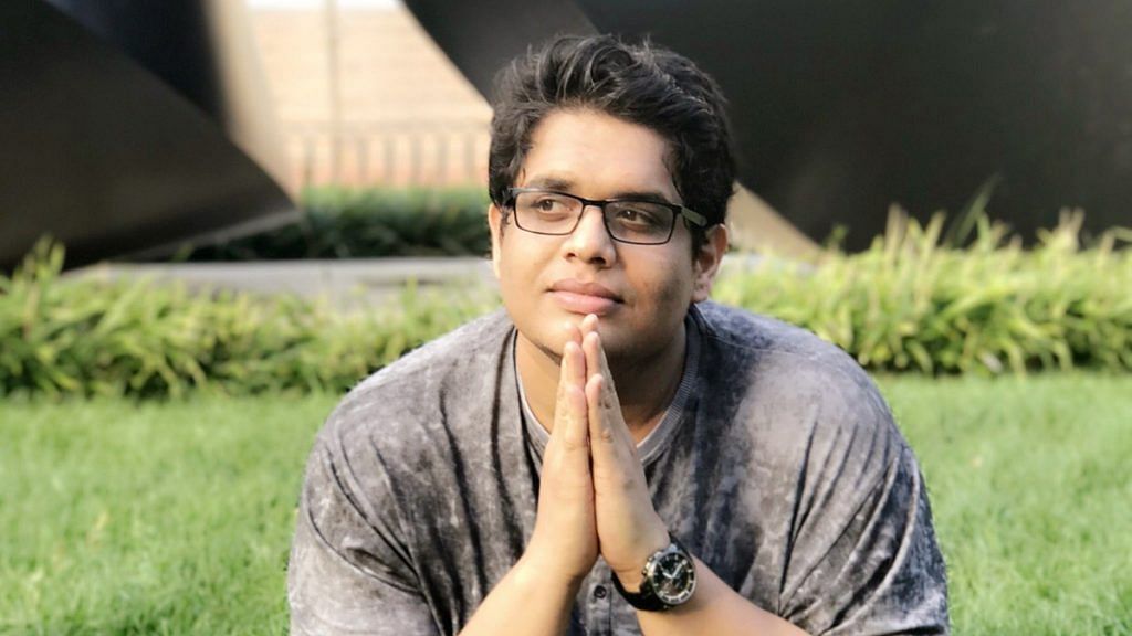 File photo of Tanmay Bhat | Photo: Twitter/@thetanmay