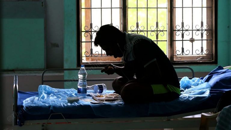 Inside a Covid care centre in Vijayawada: Entertainment room, packed food, balcony break