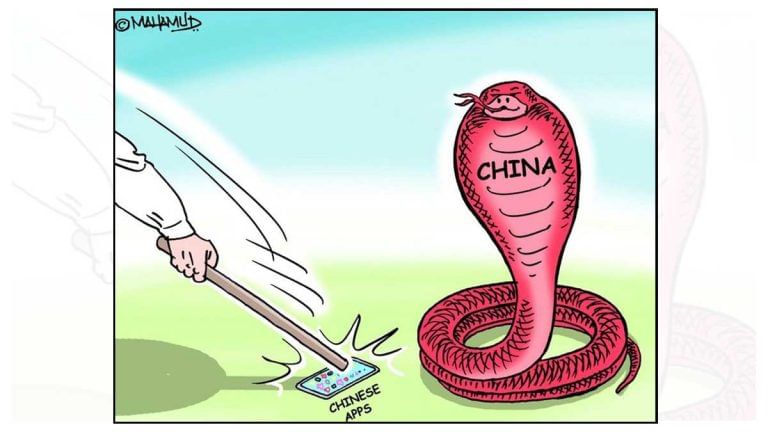 ‘Effective’ ban on Chinese apps and justice delivery on a Harley-Davidson