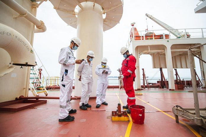 Representational image | Crew on board a ship| Bloomberg