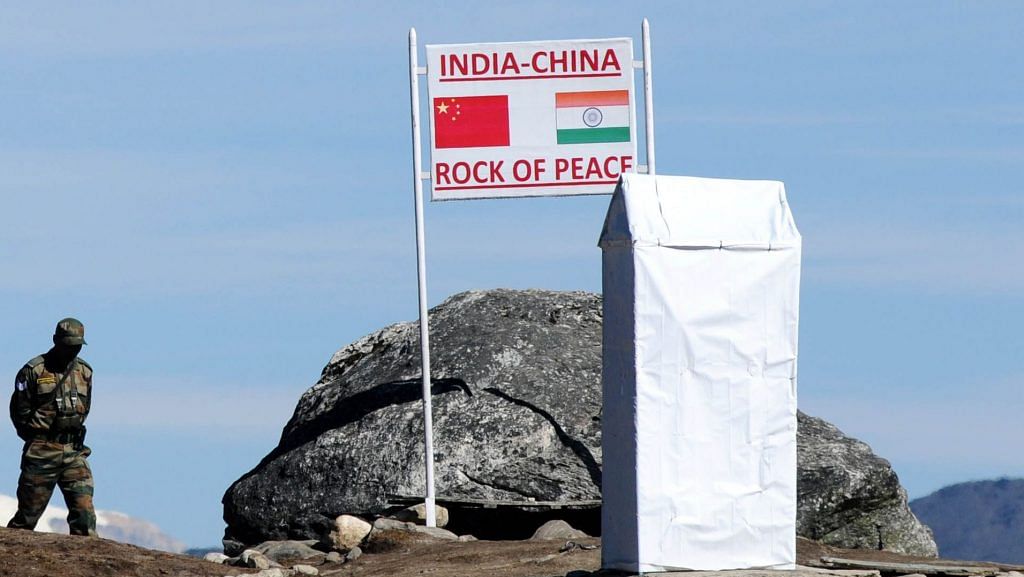 Indian Army personnel keep vigilance at Bumla pass at the India-China border in Arunachal Pradesh | Photographer: Biju Boro via Getty Images | Bloomberg