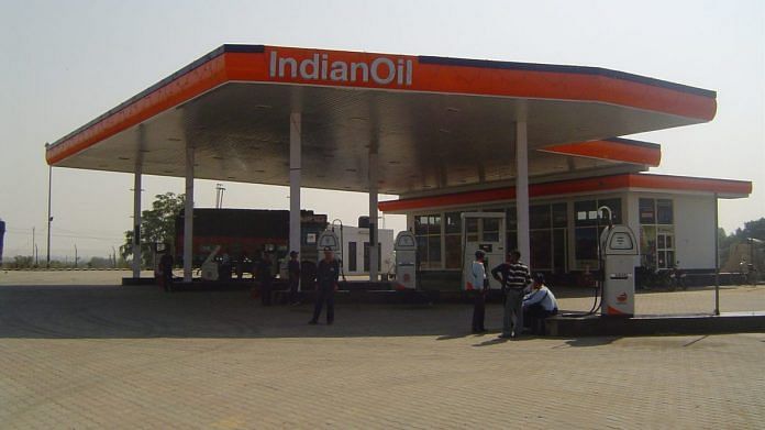 Representional Image. A Indian Oil Corporation outlet | Commons