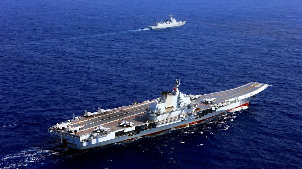China's Liaoning aircraft carrier in the West Pacific | Flickr