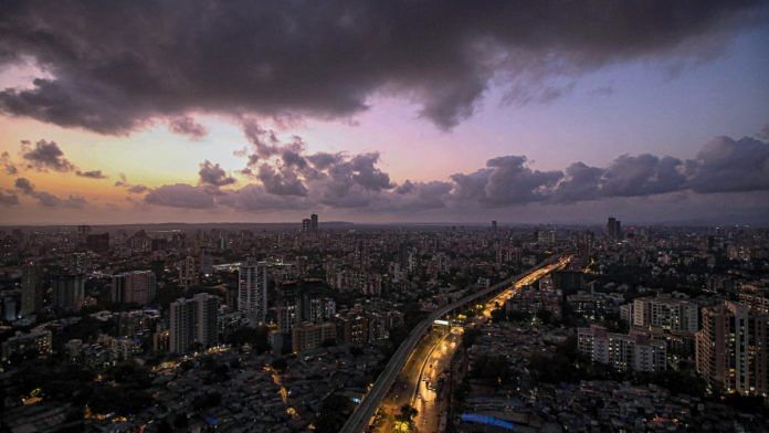 Dark clouds gather in the sky over the city in Mumbai on 29 May 2020 | PTI