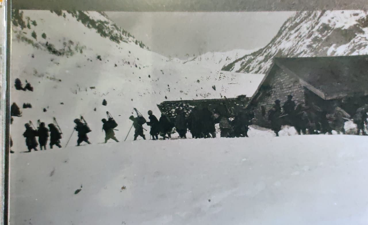An undated photograph from one of Rassul Galwan's expeditions | By special arrangement
