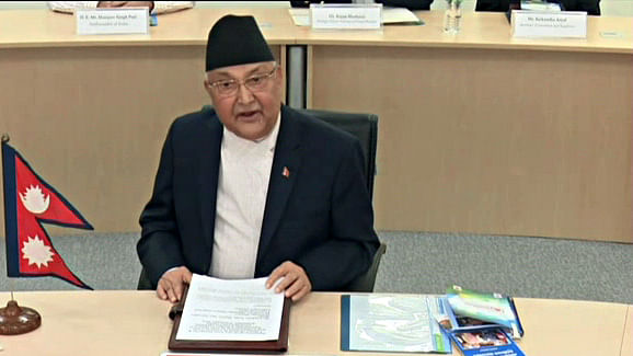 File photo of Nepal Prime Minister KP Sharma Oli