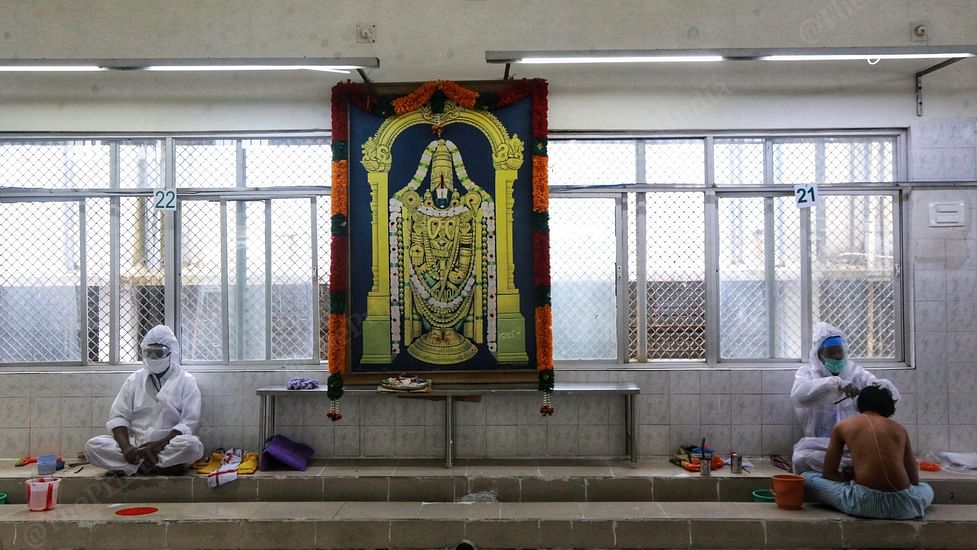 Barbers in PPE at Tirupati, Tiruppur garment units bounce back and KCR's messy Covid battle Barbers in PPE at Tirupati, Tiruppur garment units bounce back and KCR's messy Covid battle
