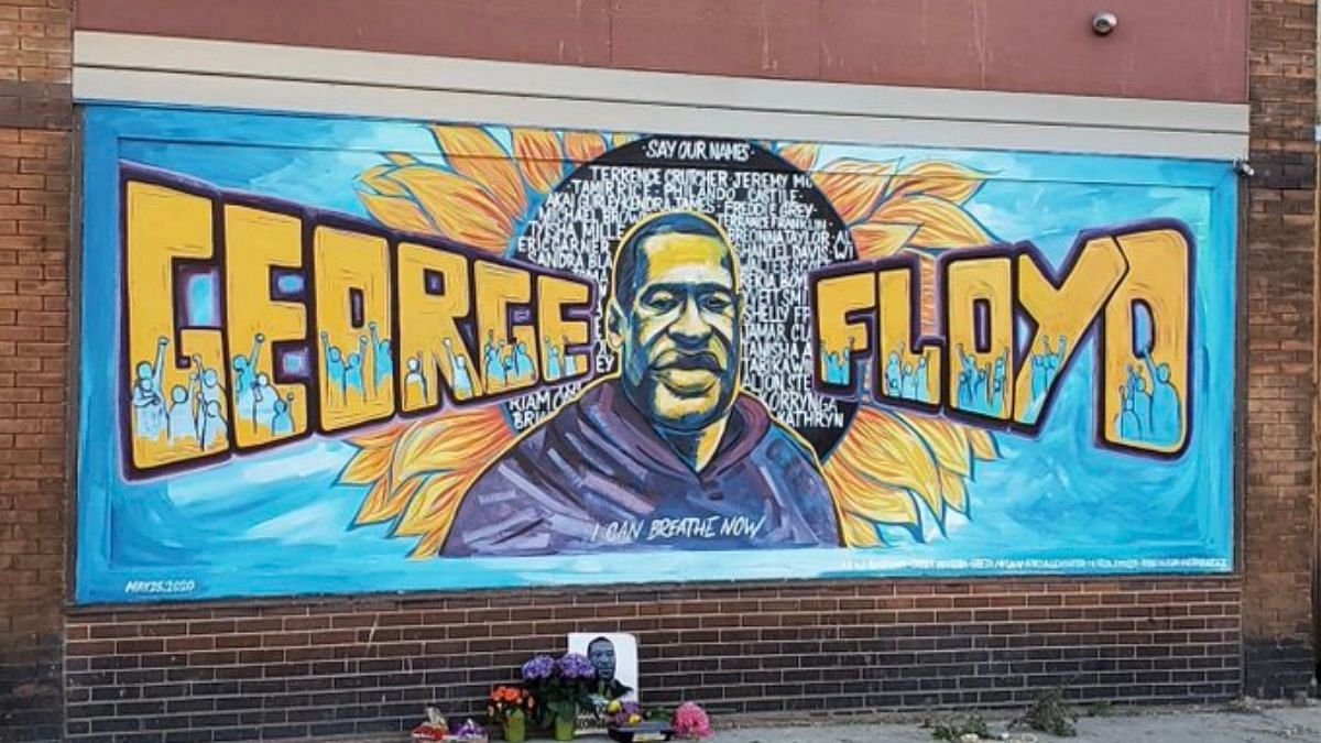 Untitled design - 2020-06-04T115942.236 A mural in honour of George Floyd in Minneapolis, USA | @iamJustinBailey | Twitter