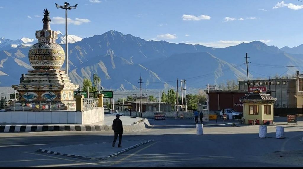 Leh is back under a lockdown due to a surge in Covid-19 cases | Photo: Sajid Ali | ThePrint