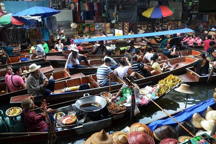 Floating market in Bangkok, Thailand. Representational image | Pixabay