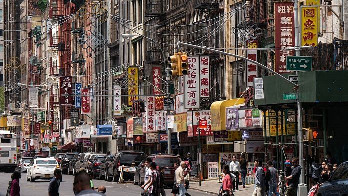 File photo of Chinatown in New York
