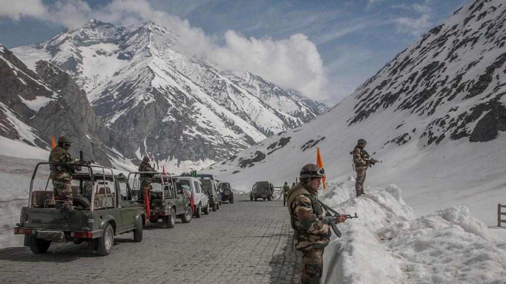 File image of Indian soldiers in Ladakh | By special arrangement