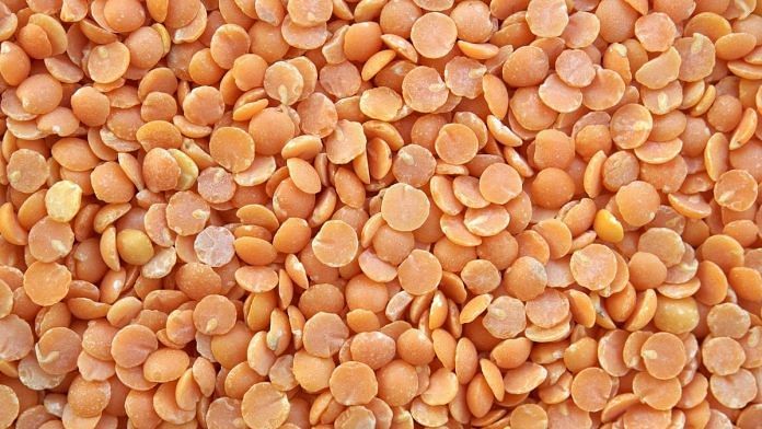 Representational image of lentils (masoor). | Photo: Needpix