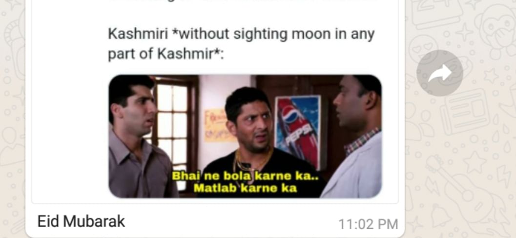 A screenshot of the Munnabhai MBBS meme