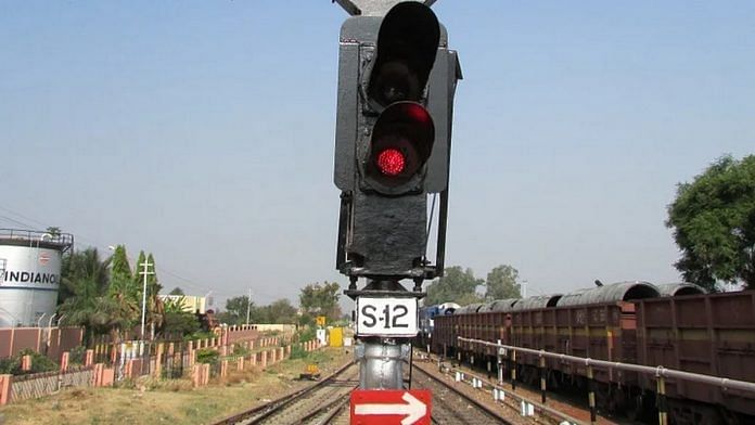 Representational image of an Indian Railways signal | Photo: Pixabay
