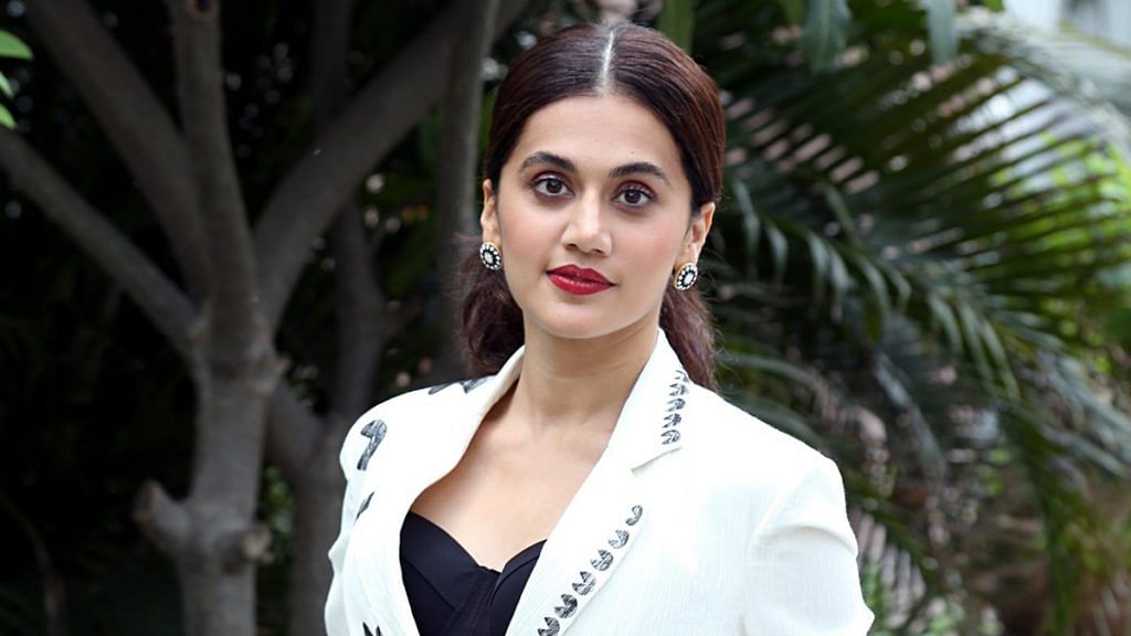 A file photo of actor Taapsee Pannu. | Photo: ANI
