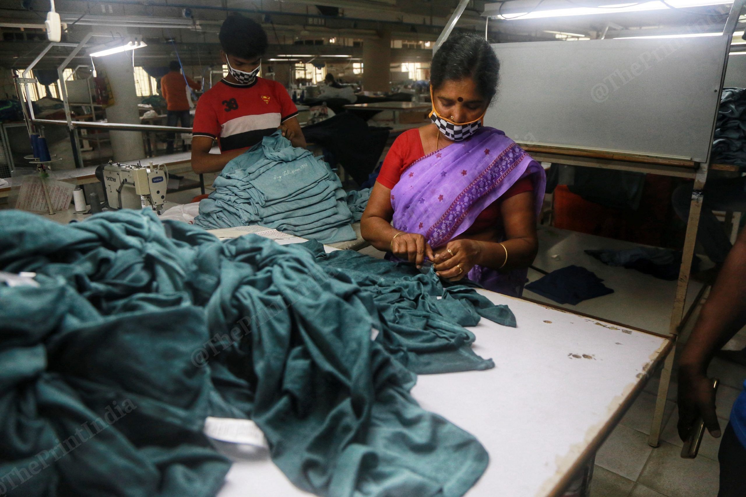 The major factories in Tiruppur started working in the second week of May. | Photo: Manisha Mondal/ThePrint