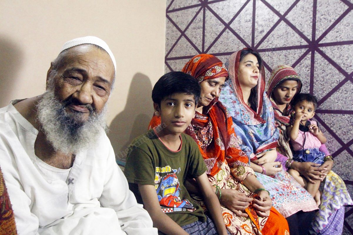 Ahmed's family members were quarantined at home | Photo: Praveen Jain | ThePrint