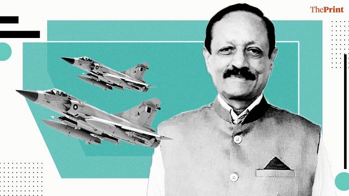 Air Marshal Anil Chopra (Retd) was among the IAF fighter pilots who flew the first seven Mirage 2000 jets to India | ThePrint Team