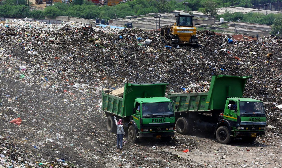 The Ghazipur landfill has been a major dumping ground for more than three decades | Suraj Singh Bisht | ThePrint