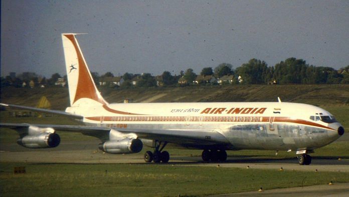 An Air India Boeing 707 similar to the one that crashed at Mont Blanc in 1966 | Photo: Commons