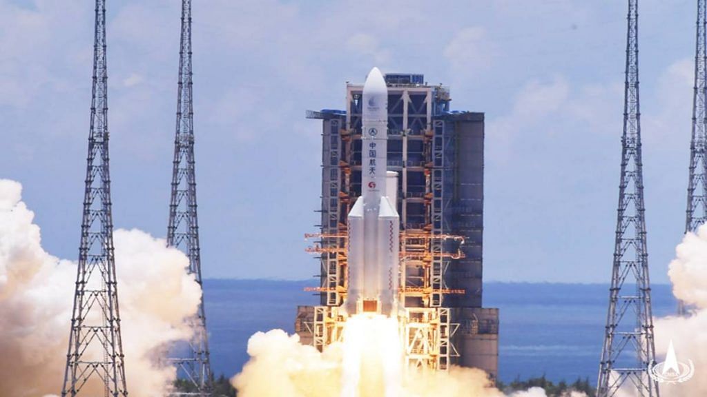 The Tianwen-1 mission lifts off Thursday | Credit: cnsa.gov.cn