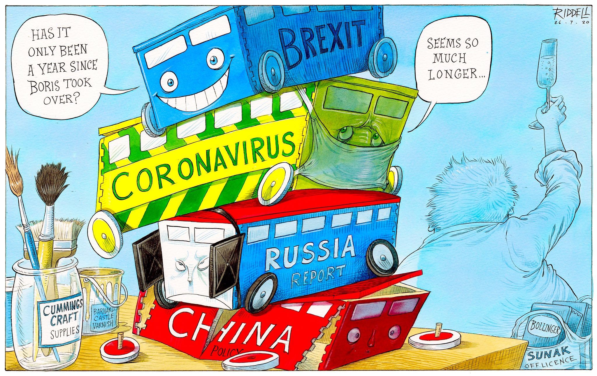 Chris Riddell | The Observer