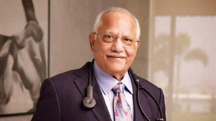 Dr Prathap Reddy, chairman Apollo Hospitals Group | Source: apollocbcc.com